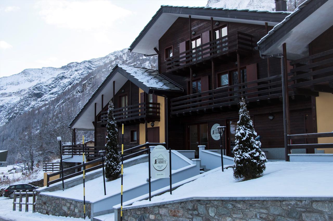 Residence Le Marmotte Gressoney-la-Trinité Esterno foto